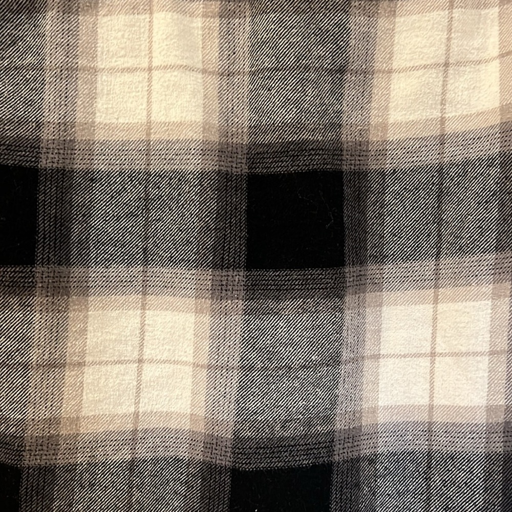 Old Navy - boyfriend plaid flannel shirt - XS - Picture 3 of 4